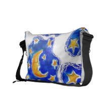 ¡Luna de las buenas noches!  La bolsa de mensajero Bolsas Messenger