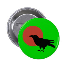 Luna del cuervo pin