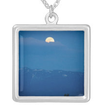 Luna del escondite pendiente personalizado