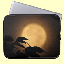 Luna del otoño fundas de portátil