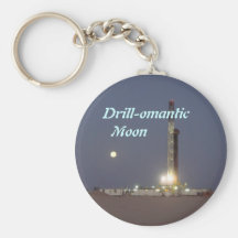 Luna del Taladro-omantic Llaveros Personalizados