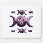 Luna triple Mousepad Alfombrilla De Ratón