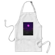 Luna violeta delantales