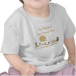 Luna y camiseta personalizada 1r cumpleaños de las