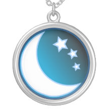 Luna y estrellas joyería