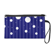 Lunar azul y blanco Bagette
