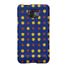 Lunar del día de fiesta o cajas elegantes del telé samsung galaxy SII funda