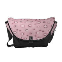 Lunar del rosa de la bolsa de mensajero del CARRIT Bolsas De Mensajería