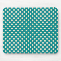 Lunar verde retro Mousepad