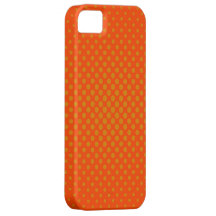 Lunares anaranjados iPhone 5 Case-Mate fundas