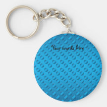 Lunares azules en fondo azul llaveros personalizados