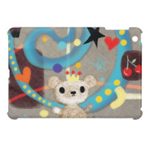 Lunares Blue Ribbon de los corazones del oso