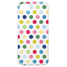 Lunares coloridos iPhone 5 Case-Mate carcasas