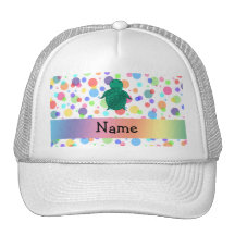 Lunares conocidos personalizados del arco iris de  gorros bordados