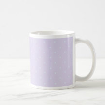 Lunares de la lavanda taza