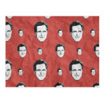 LUNARES DE MITT ROMNEY ROJOS TARJETA POSTAL
