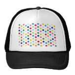 Lunares del arco iris gorra