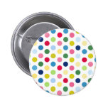 Lunares del arco iris pin