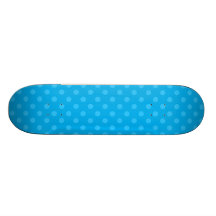 Lunares del azul de cielo tablas de skate