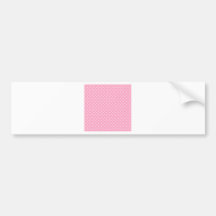 Lunares - palidezca - rosa en rosa del clavel pegatina de parachoque
