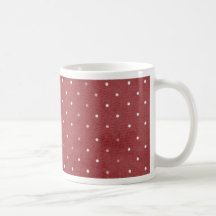 Lunares rojos taza