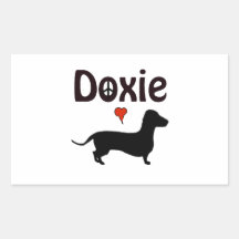 luv del doxie etiqueta