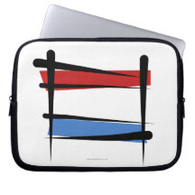 Luxemburgo cepilla la bandera fundas portátiles
