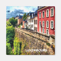 LUXEMBURGO IMAN DE NEVERA