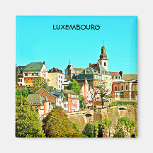 LUXEMBURGO IMÁN DE NEVERA