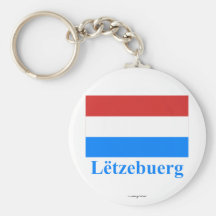 Luxemburgo señala por medio de una bandera con nom llavero
