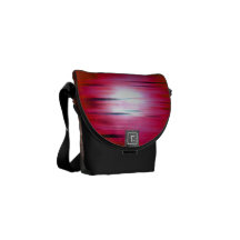 Luz abstracta femenina de moda del © P Wherrell Bolsas De Mensajeria