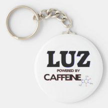 Luz accionó por el cafeína llaveros personalizados