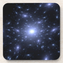 Luz de las estrellas posavasos de bebidas