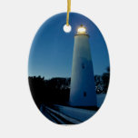 Luz de Ocracoke Ornamento De Navidad