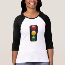 Luz de parada camisetas