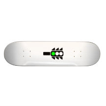 Luz de parada verde monopatin personalizado