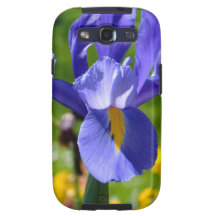 Luz de Sun en el iris azul Samsung Galaxy S3 Funda
