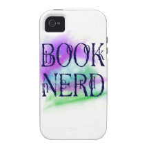 Luz del empollón del libro Case-Mate iPhone 4 funda