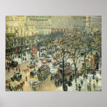 Luz del sol de la mañana del DES Italiens del bule Posters