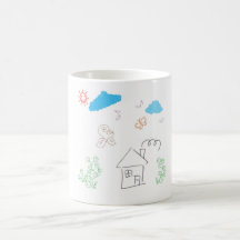 luz del sol taza de café