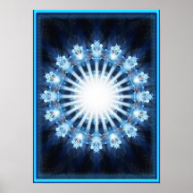 Luz en el corazón de la oscuridad - marcos poster