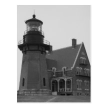 Luz suroriental del Block Island Tarjeta Postal