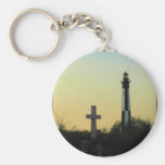 luz y cruz del Henrio del cabo Llavero Personalizado