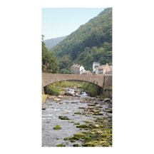Lynmouth en Devon, Inglaterra Tarjeta Fotografica Personalizada