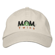 M-O-M2 hermana (natural) Gorra De Beisbol Bordada