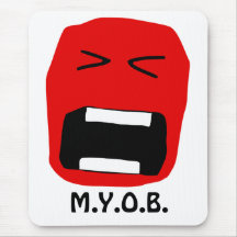 M.Y.O.B. Estera del ratón Tapete De Ratones