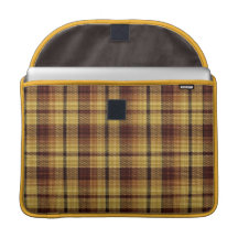 Mac de la tela escocesa fundas para macbook pro
