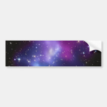 MAC J0717 del racimo de la galaxia Pegatina De Parachoque
