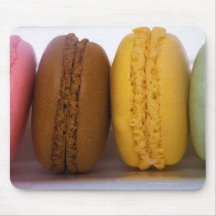 Macarons franceses gastrónomos importados (macarro alfombrillas de raton