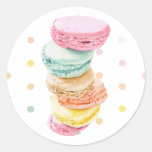 Macarons puntea al pegatina